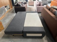 Schlafsofa mit Federkern & Bettkasten Anthrazit - Bild 4