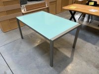 Ausziehtisch Milchglas 152/213x95 cm - Bild 1