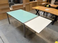 Ausziehtisch Milchglas 152/213x95 cm - Bild 4