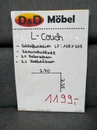 Schlafsofa Eckcouch mit 2 Relaxecken & Bettkasten - Bild 3