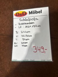 Schlafsofa mit Bettkasten & Schlaffunktion - Braun - Bild 4