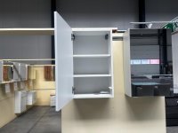 Bad-Hängeschrank Weiß Hochglanz 40x64x21 cm - Bild 2