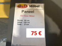 Voss Garderobenpaneel Grau/Anthrazit 80x109 cm NEU - Bild 2