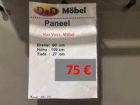 Voss Garderoben-Paneel Fango/Anthrazit 60x109 cm NEU - Bild 2