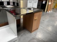 Spülenschrank 100 cm mit Spüle & Ablauf-Set (Einzelstück) - Bild 5