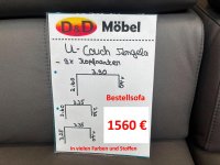 XXL Wohnlandschaft U-Form 9-fach Kopfverstellung - Bild 3