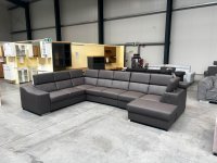 XXL Wohnlandschaft U-Form 9-fach Kopfverstellung - Bild 5