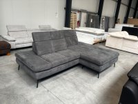 Megapol Ecksofa Federkern Sitztiefenverstellung Grau - Bild 5
