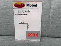 NEU Ecksofa mit Bettkasten Grau-Blau - Bild 3