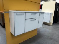 Voss Hänge-Schuhschrank Glasfront 121cm Weiß - Bild 6