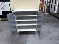 Voss Hänge-Schuhschrank Glasfront Weiß Matt 84x83 cm - Bild 3