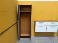 Voss Hänge-Garderobe Eiche Bianco / Optiweiß Glas - Bild 3