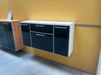 Voss Hänge-Schuhschrank Glasfront 121 cm Weiß/Anthrazit - Bild 6