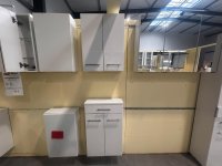 Badmöbel-Set 2-tlg. Weiß Hochglanz - Bild 5
