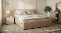 Boxspringbett 180x200 cm mit 2 Bettkästen & Topper - Bild 1