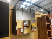 Spiegelschrank 60 cm LED Graphit - Neuware - Bild 2