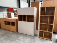 Highboard Kaschmir / Eiche furniert mit LED - Bild 2