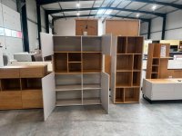 Highboard Kaschmir / Eiche furniert mit LED - Bild 4