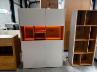 Highboard Kaschmir / Eiche furniert mit LED - Bild 5