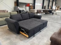 Schlafsofa Eckcouch Anthrazit mit Bettkasten & Schlaffunktion - Bild 3