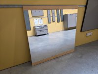 Voss Garderobenspiegel Eiche furniert 82x80 cm NEU - Bild 2