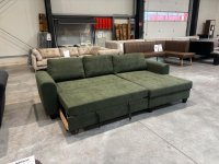 NEU: Schlafsofa mit Bettkasten & Schlaffunktion (Grün) - Bild 3