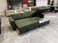 NEU: Schlafsofa mit Bettkasten & Schlaffunktion (Grün) - Bild 5