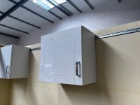 Hängeschrank Küchenmöbel 60 cm Weiß Hochglanz Neuware - Bild 2