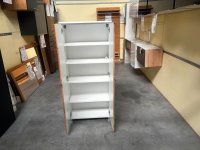 Midischrank Badschrank Weiß/Wotaneiche 60x130 cm - Bild 3