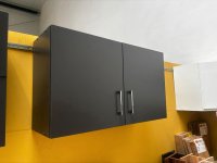 Hängeschrank Küchenmöbel 100 cm Graphit Grau Matt Neuware - Bild 2