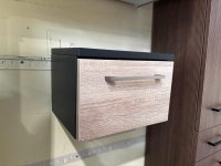 Hängeschrank Flurmöbel Anthrazit/Eiche Sonoma NEU - Bild 1