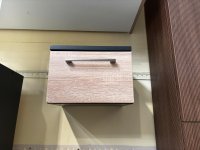 Hängeschrank Flurmöbel Anthrazit/Eiche Sonoma NEU - Bild 4