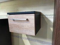 Hängeschrank Flurmöbel Anthrazit/Eiche Sonoma NEU - Bild 5