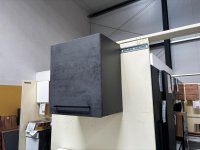 Hängeschrank 50 cm Grafit Betonoptik Neuware - Bild 1