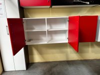 Hängeschrank Küchenschrank 100 cm Grafit/Rot NEU - Bild 3
