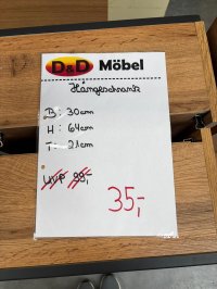Bad-Hängeschrank Wotan-Eiche 30x64 cm - Bild 4