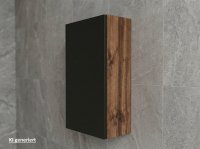 Hängeschrank Badmöbel Wotan-Eiche / Grau Matt NEU - Bild 1