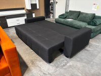 Schlafsofa Anthrazit mit Federkern & Bettkasten - Bild 2