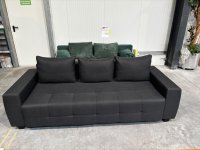 Schlafsofa Anthrazit mit Federkern & Bettkasten - Bild 5