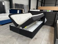 Boxspringbett 140x200 cm mit Bettkästen & Topper - Bild 2