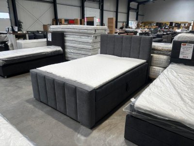 Boxspringbett 140x200 mit Topper & 2 Bettkästen