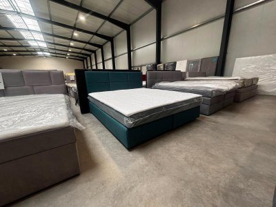 Boxspringbett 180x200 mit Topper - D&D Möbel