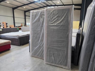 2x Bonnellfederkern-Matratzen 90x200 cm H3