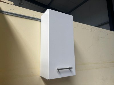 Hängeschrank Badmöbel weiß Hochglanz 30x64x21