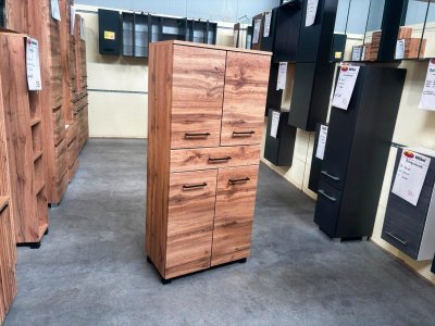 Midischrank Wotan-Eiche Softclose 60x130cm