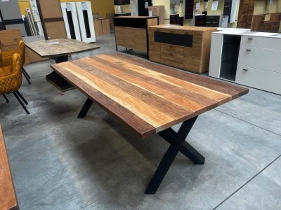 Esstisch Altholz Akazie 220x100 cm massiv