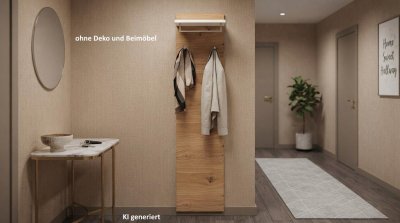 Voss Flur-Paneel Garderobe Balkaneiche Eiche Bianco Neuware