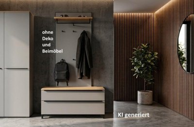 Voss Möbel Sitzbank Fango/Eiche 84cm Neuware