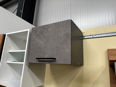 Hängeschrank 40 cm Grafit Betonoptik Neuware